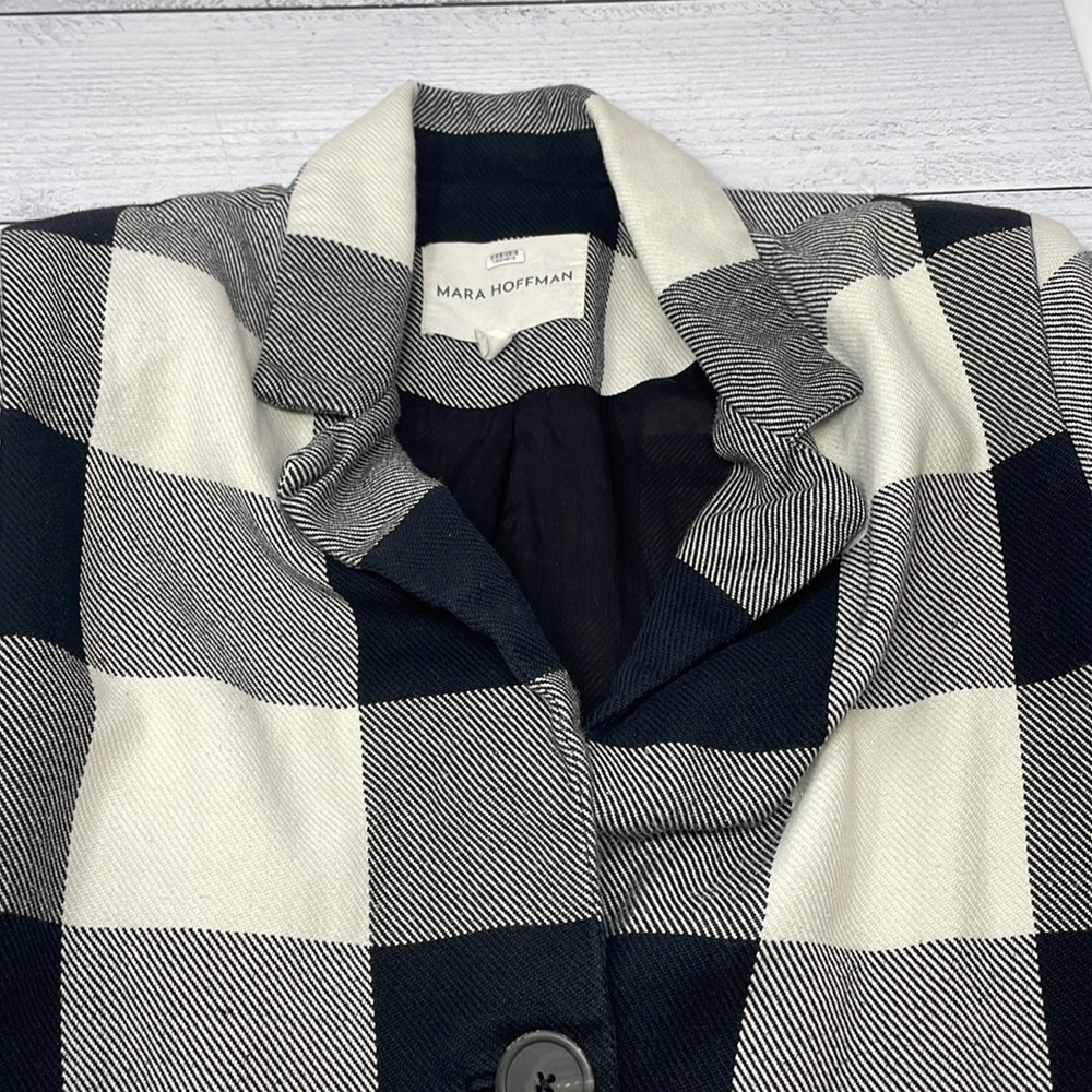 Mara Hoffman Tatum Blazer in Multicolored M H1 - Picture 8 of 11